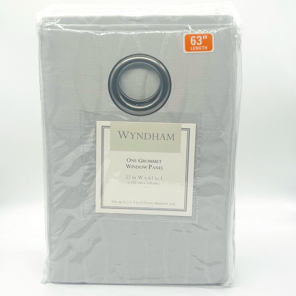 (1) Kensington Home Fashions Wyndham Grommet Panel